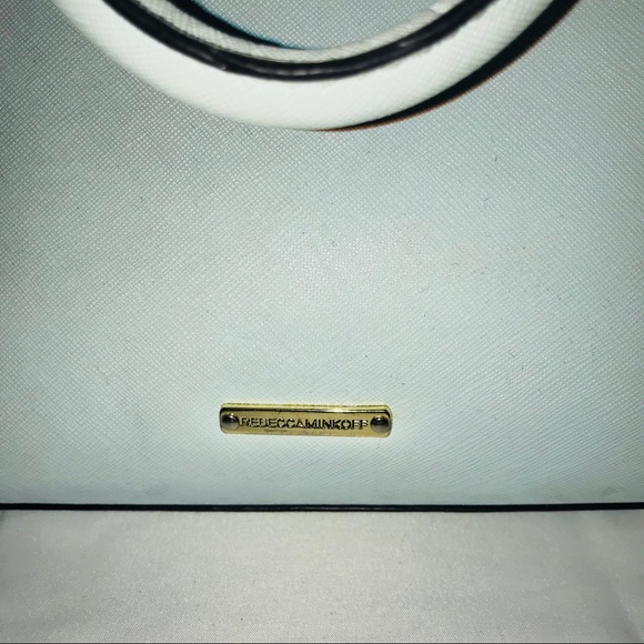 REBECCA MINKOFF Light Blue Leather Tote - Picture 3 of 8